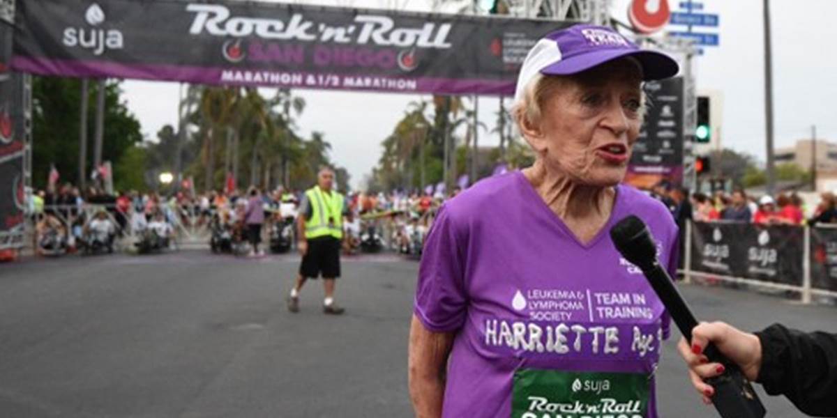 Američanka rekordmanka: Zabehla maratón vo veku 91 rokov!