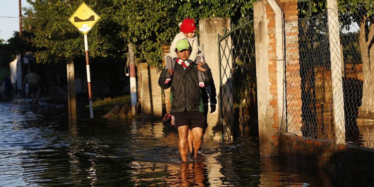 Obrovské povodne v Paraguaji: Evakuovali 75-tisíc rodín!