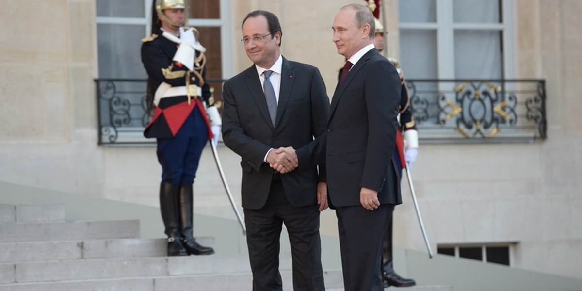 Francúzsky prezident večeral s Putinom v Elyzejskom paláci