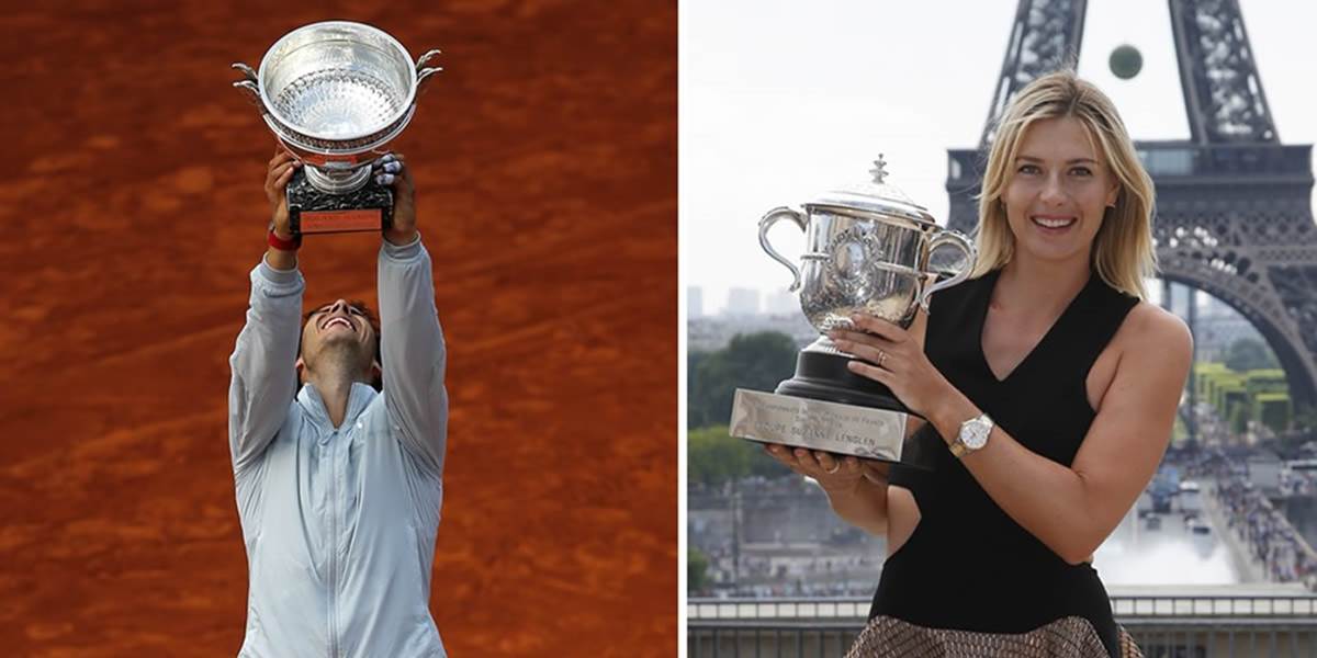 Roland Garros: Šarapovová nie je Nadal, ale obaja našli riešenia