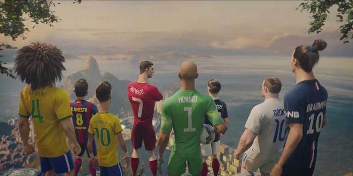 Nike predstavila animovaný spot k MS v Brazílii: Nechýbajú v ňom Neymar, Ronaldo či Rooney