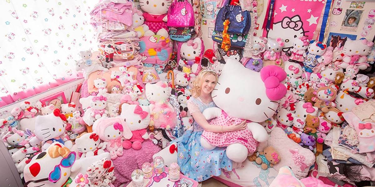Posadnutá: Žena minula na výrobky s Hello Kitty 50-tisíc!