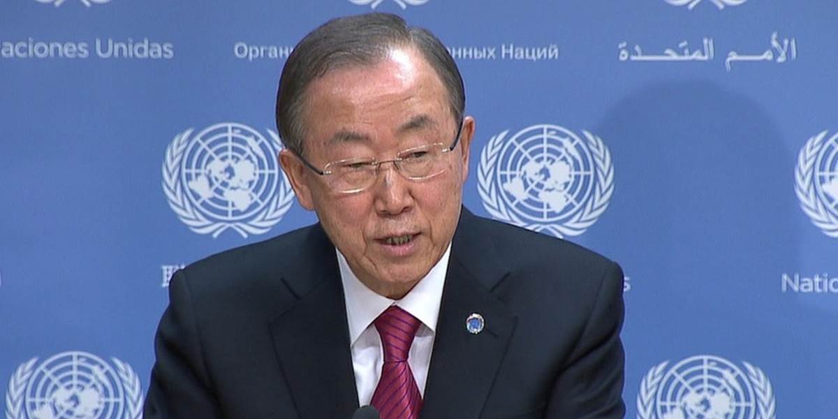 Pan Ki-mun vyjadril znepokojenie nad hromadnými popravami v Iraku
