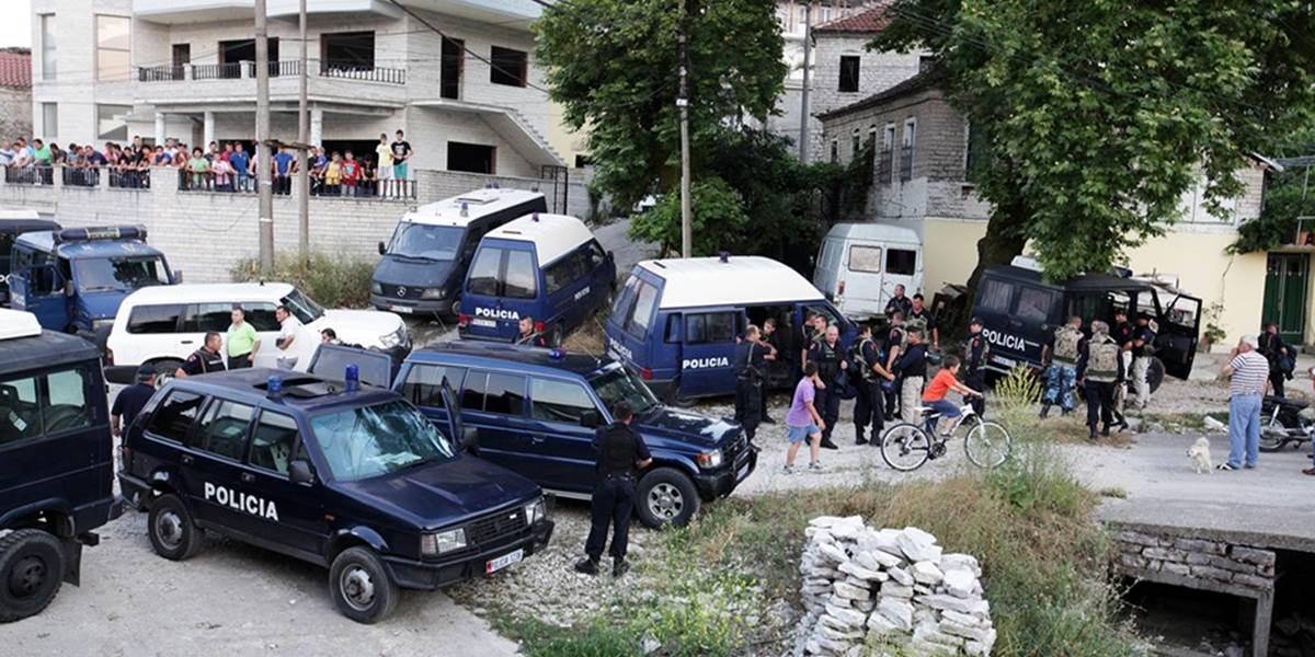 Polícia v Albánsku zasiahla proti ozbrojeným pestovateľom marihuany