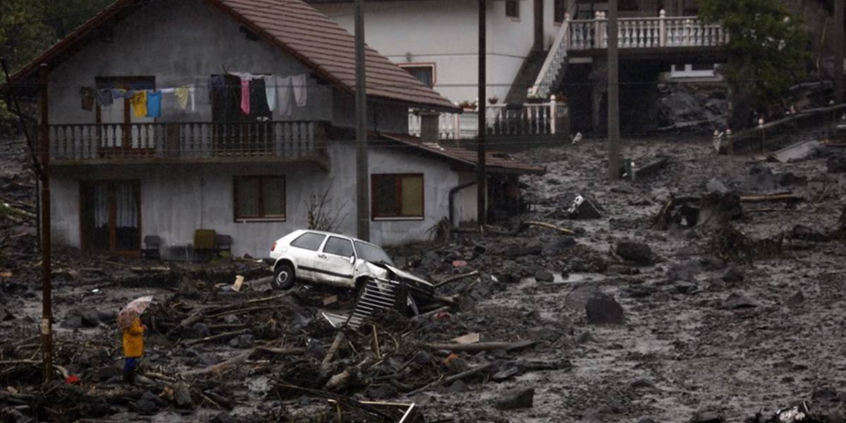 Májové záplavy v Bosne spôsobili škody za dve miliardy eur