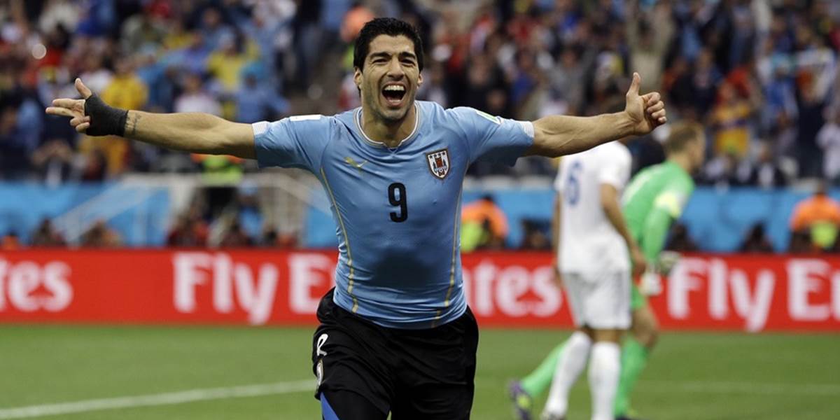 Uruguajský Liverpoolčan Suárez pokoril Angličanov