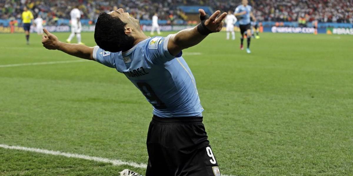 Média o zápase Anglicko - Uruguaj: Boh ochraňuj... Suáreza!
