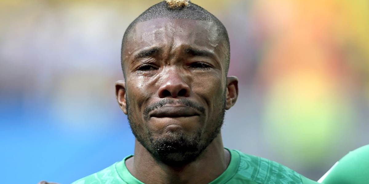 Serey Dié v slzách pred duelom Pobrežia Slonoviny