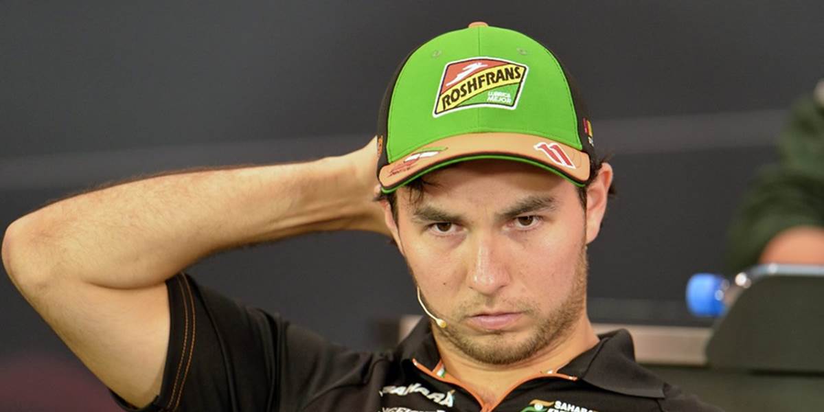 F1: Traťoví komisári potvrdili trest pre Pereza