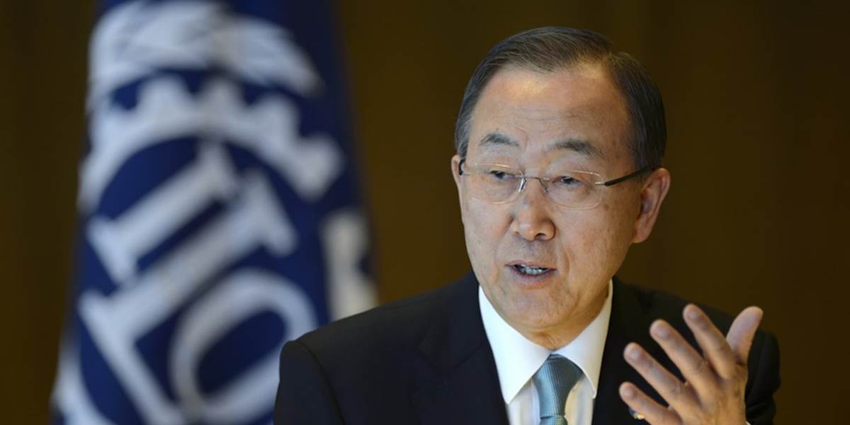 Pan Ki-mun vyzval BR OSN na uvalenie zbrojného embarga voči Sýrii