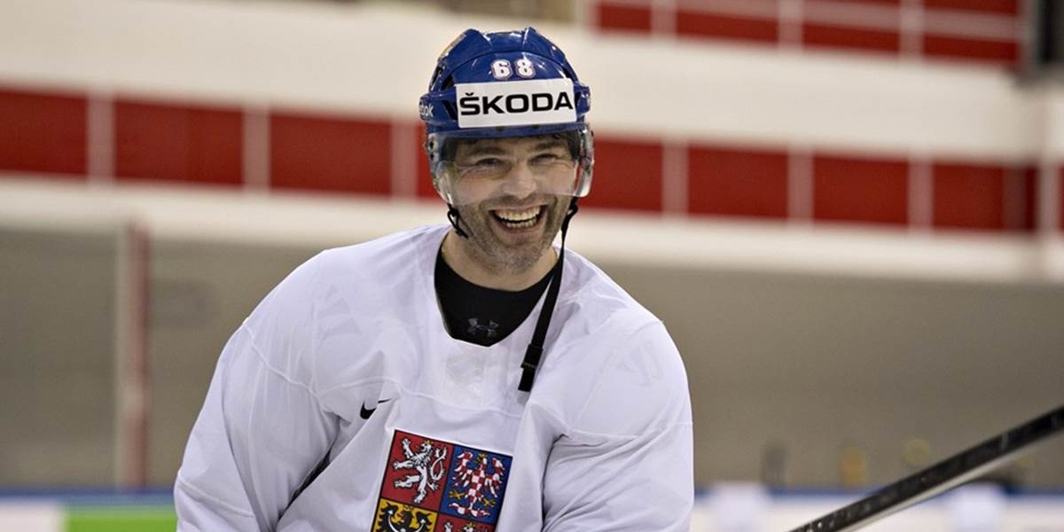 Jágr sa stal najlepším českým hokejistom už jedenástykrát v kariére