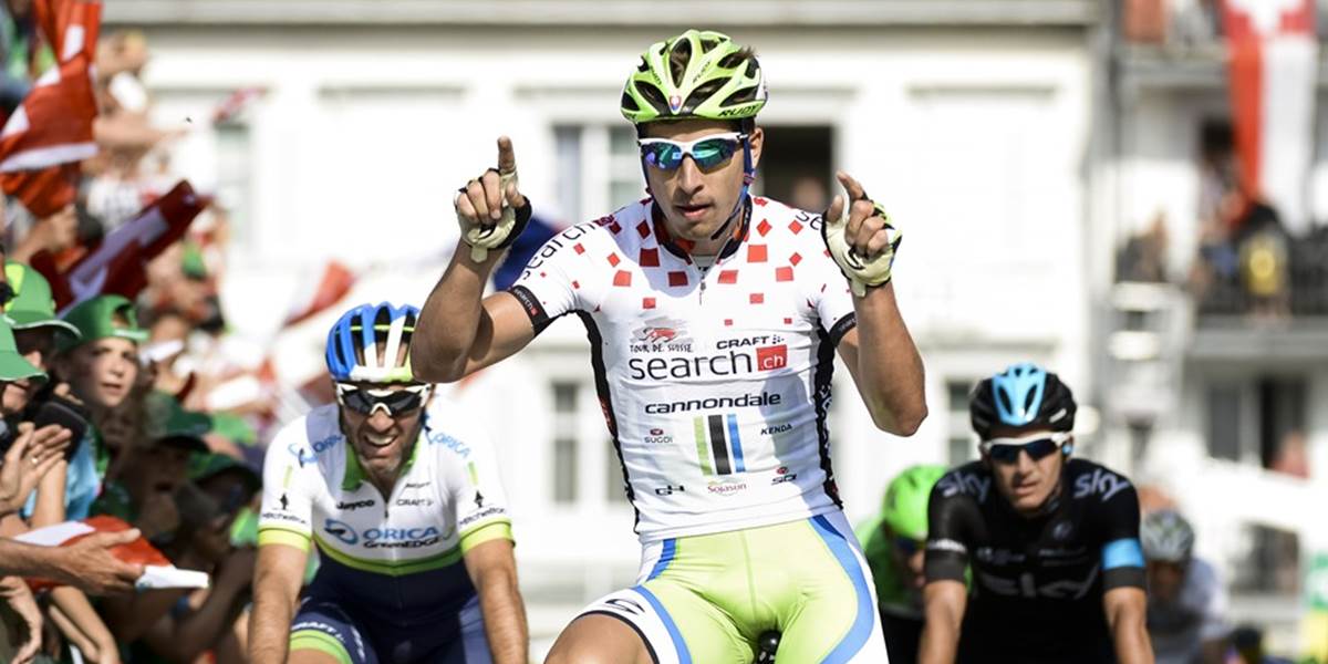 Sagan vyhral štvrtýkrát bodovaciu súťaž vo Švajčiarsku