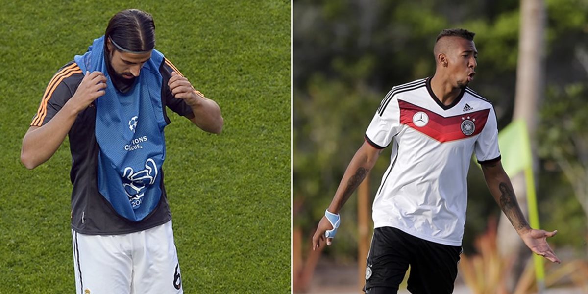 Nemci Boateng a Khedira môžu opäť trénovať