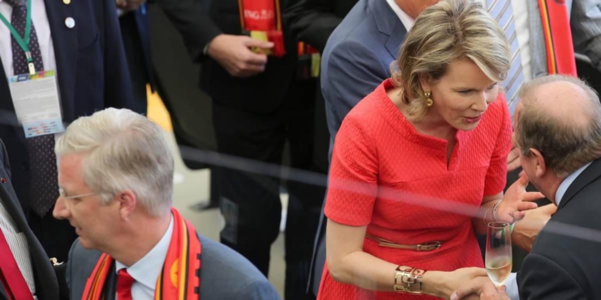 Faux pas: Belgická kráľovná omylom pogratulovala ku gólu Lukakuovi!