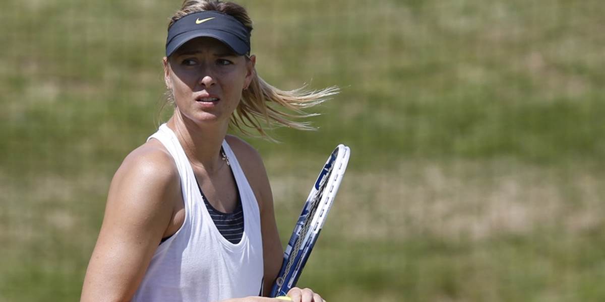 Wimbledon: Šarapovová v 1. kole povolila domácej voľnej karte len gem