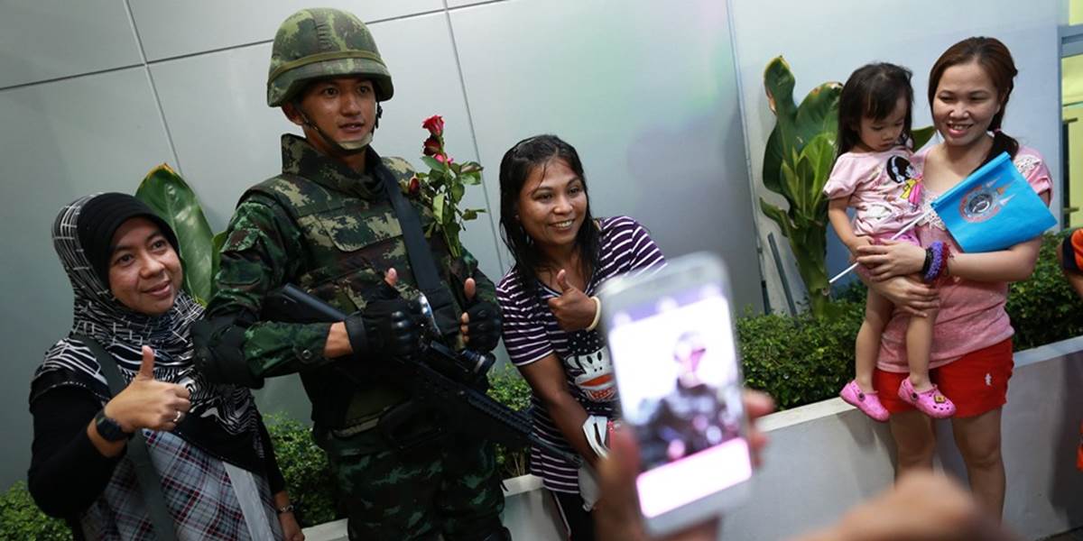 Predstaviteľ thajskej armády odmieta, že by puč bol plánovaný