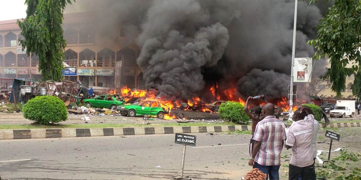 Výbuch v nigérijskom obchodnom centre si vyžiadal 21 mŕtvych!