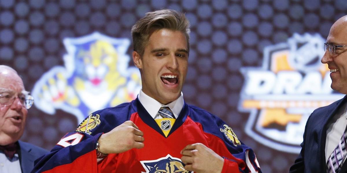 NHL: Panthers si z prvého miesta vybrali Ekblada, 1. kolo draftu bez Slovákov