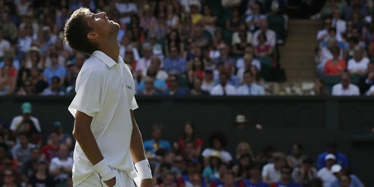 Wimbledon: Kližan prehral v 2. kole štvorhry mužov