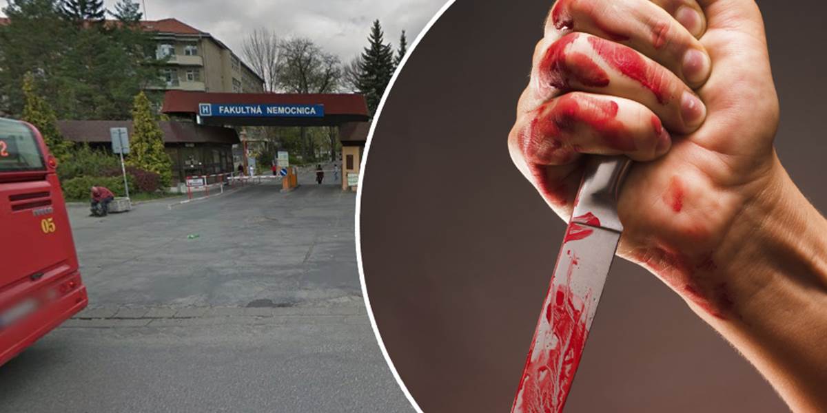 Tragédia v trenčianskej nemocnici: 63-ročný muž dobodal návštevníka vreckovým nožíkom!