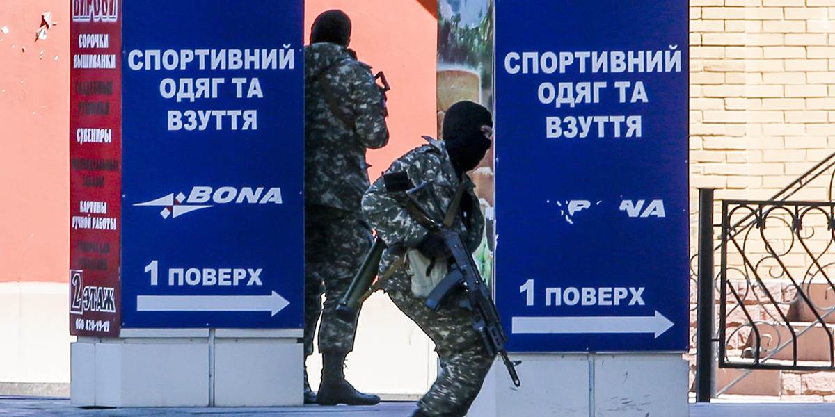 Situácia na Ukrajine: Separatisti obsadili policajné veliteľstvo v Donecku!