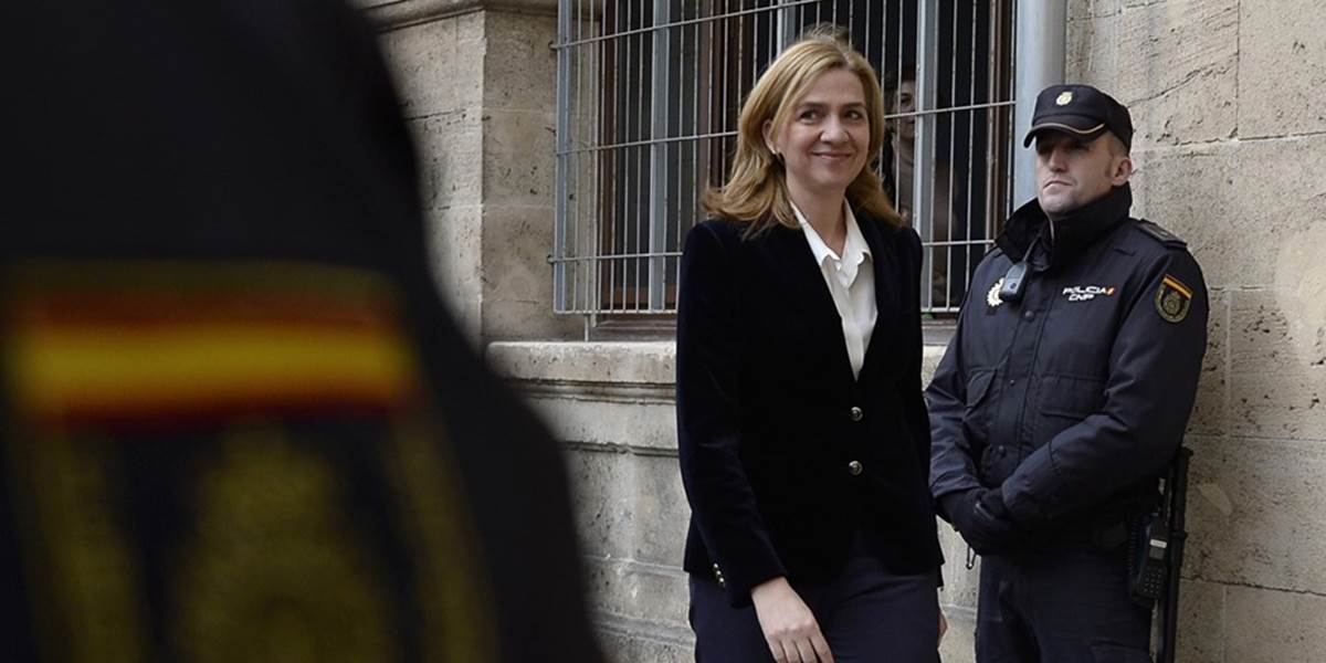 Princezná Cristina sa odvolala voči obvineniam z podvodu