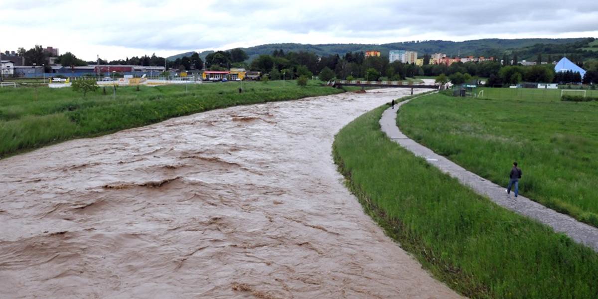 V okrese Gelnica môžu stúpať hladiny riek, platí tam výstraha I. stupňa