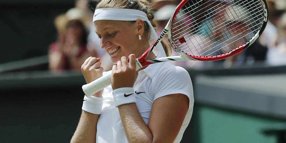 Wimbledon: Kvitová je prvou ženskou finalistkou