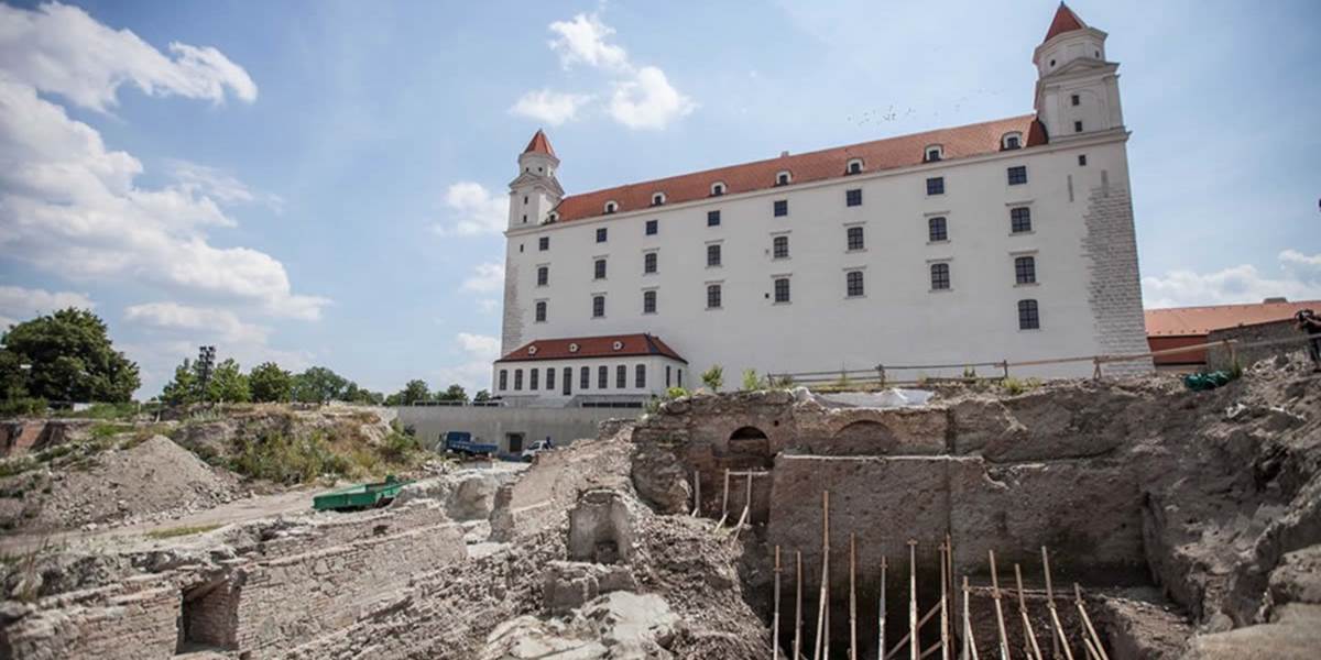 FOTO Na Bratislavskom hrade našli unikátne stavby pre Keltov