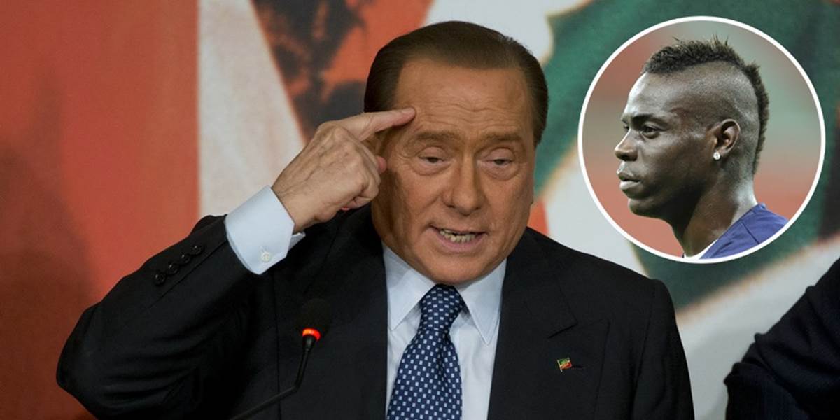 Berlusconi bedáka: Balotelli ma pripravil o 35 miliónov eur