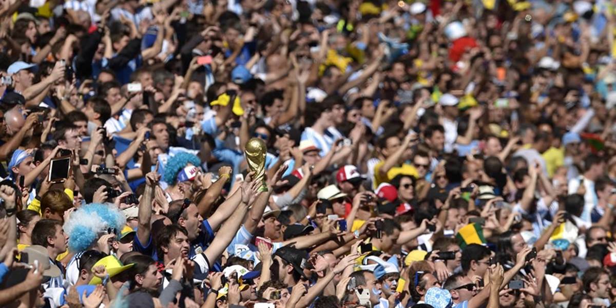 Na štvrťfinále s Belgickom sa chystá 100-tisíc fanúšikov Argentíny