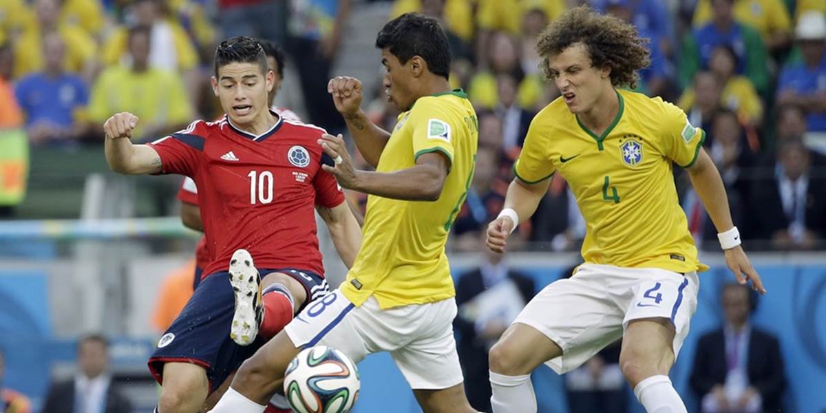 Brazílčania obstáli aj bez zraneného Neymara: Postúpili do semifinále proti Nemcom