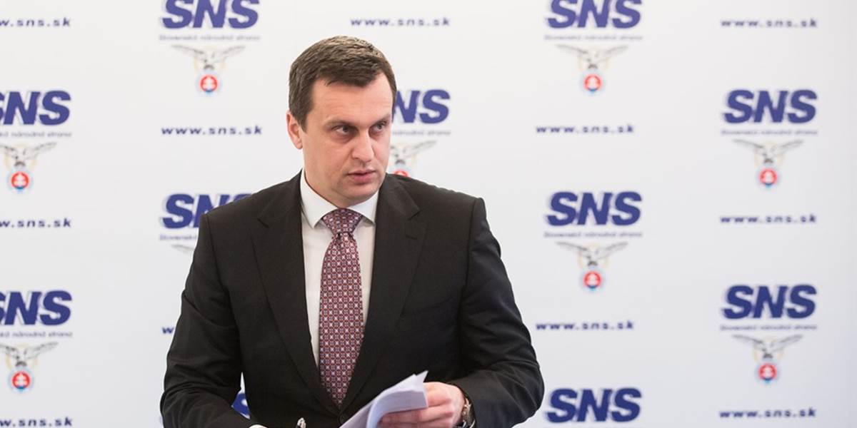 SNS: Vláda by mala dodržiavať sľuby, ak sú v prospech občanov Slovenska