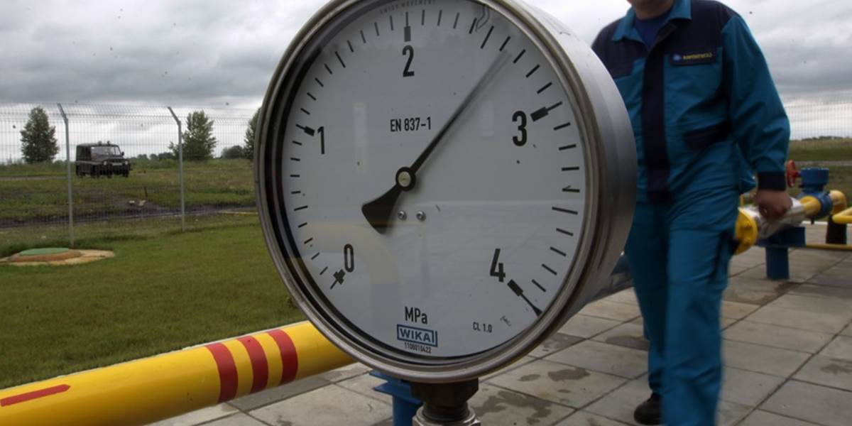 Dodávky ruského plynu do Európy cez Ukrajinu sú stabilné