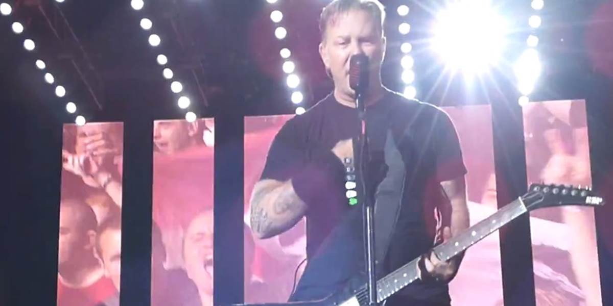 VIDEO Na pražskom Výstavisku koncertovala americká skupina Metallica
