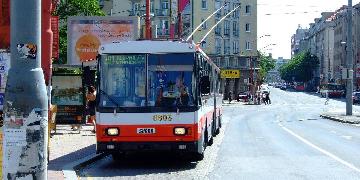 V Bratislave sa obmedzí premávka trolejbusov pre ich zlý stav