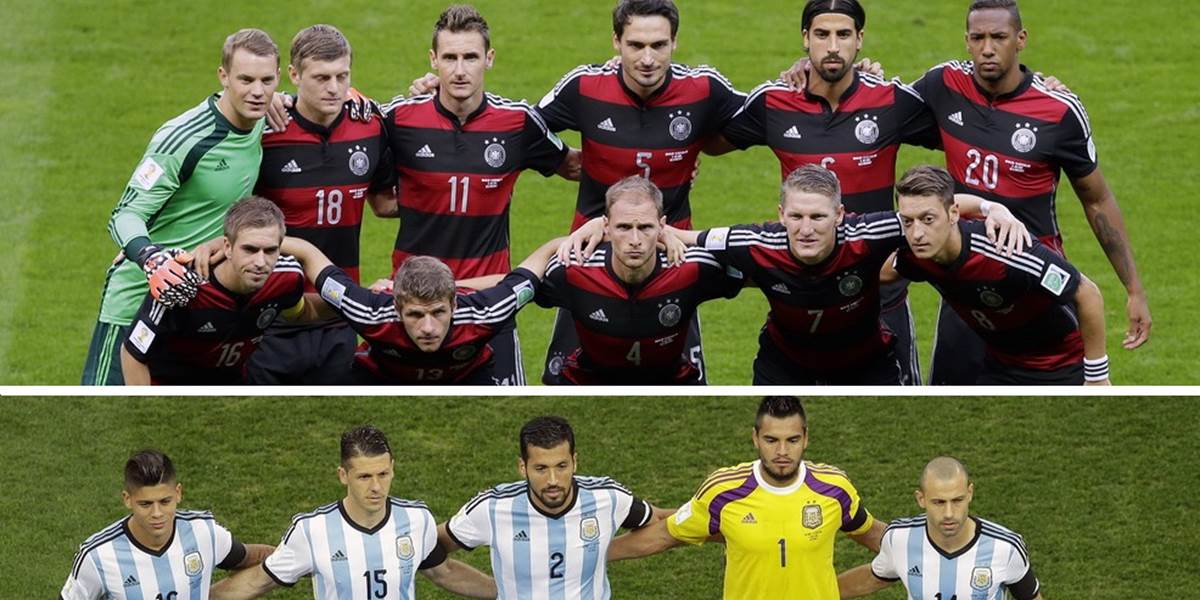 Cesty Nemecka a Argentíny do finále