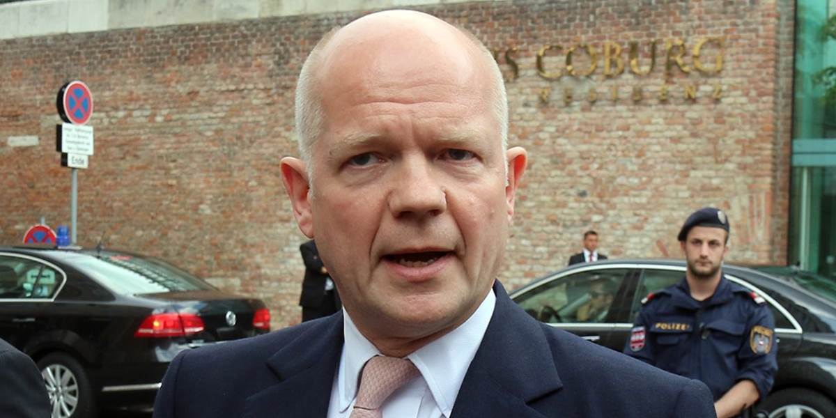 Britský minister zahraničia Hague oznámil svoju demisiu