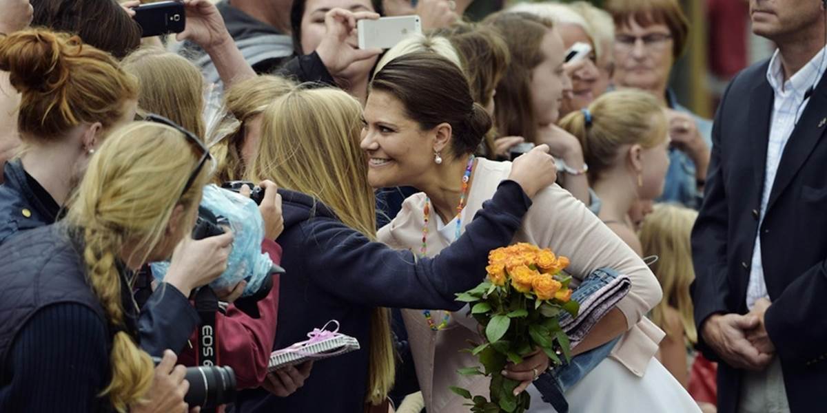 Švédska korunná princezná Victoria oslavovala 37. narodeniny