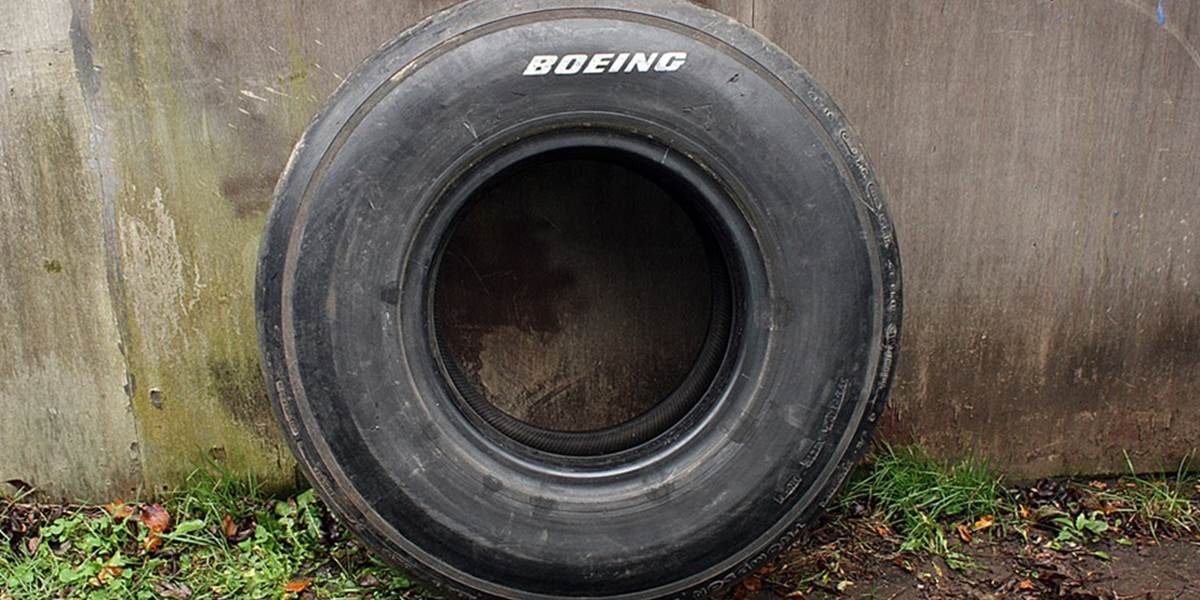 Dôchodca našiel pneumatiku dopravného lietadla Boeing 747