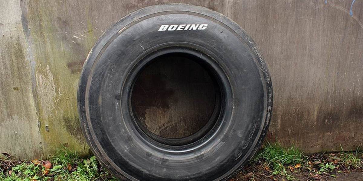 Nájdenú pneumatiku nestratil žiadny Boeing: Pozrite si jej pôvod!
