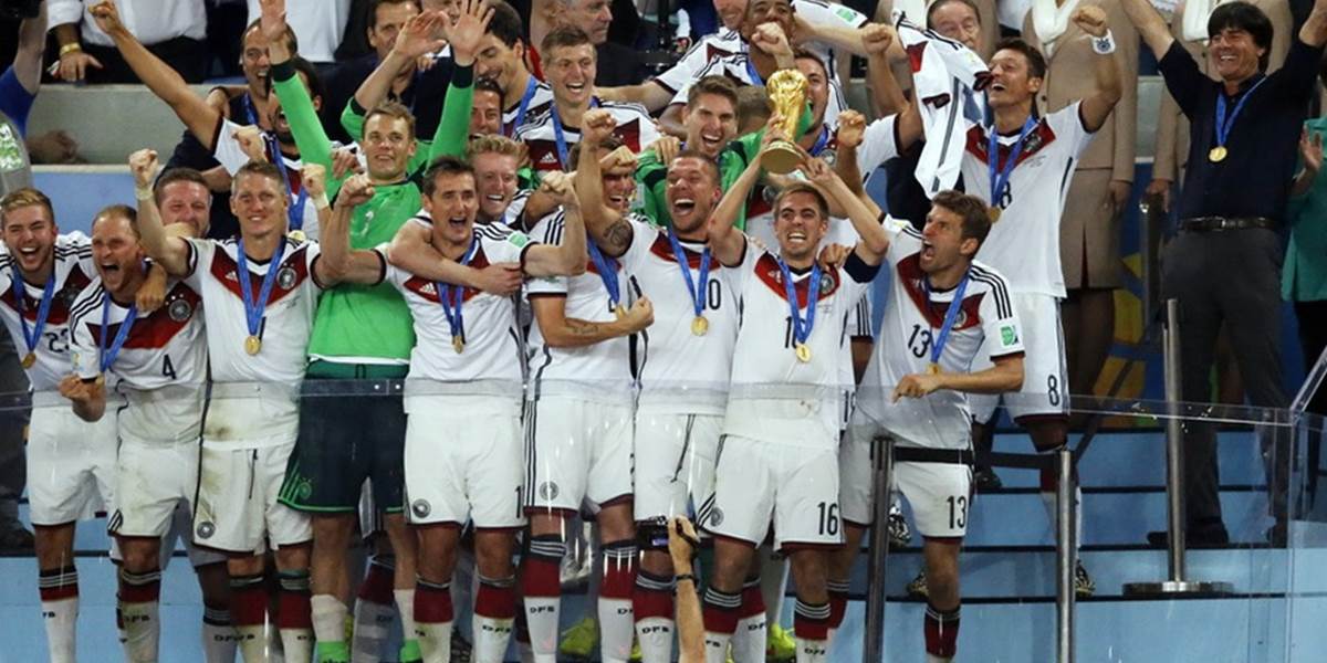 Nemci novými lídrami FIFA renkingu, Brazília siedma, Slovensko 46.