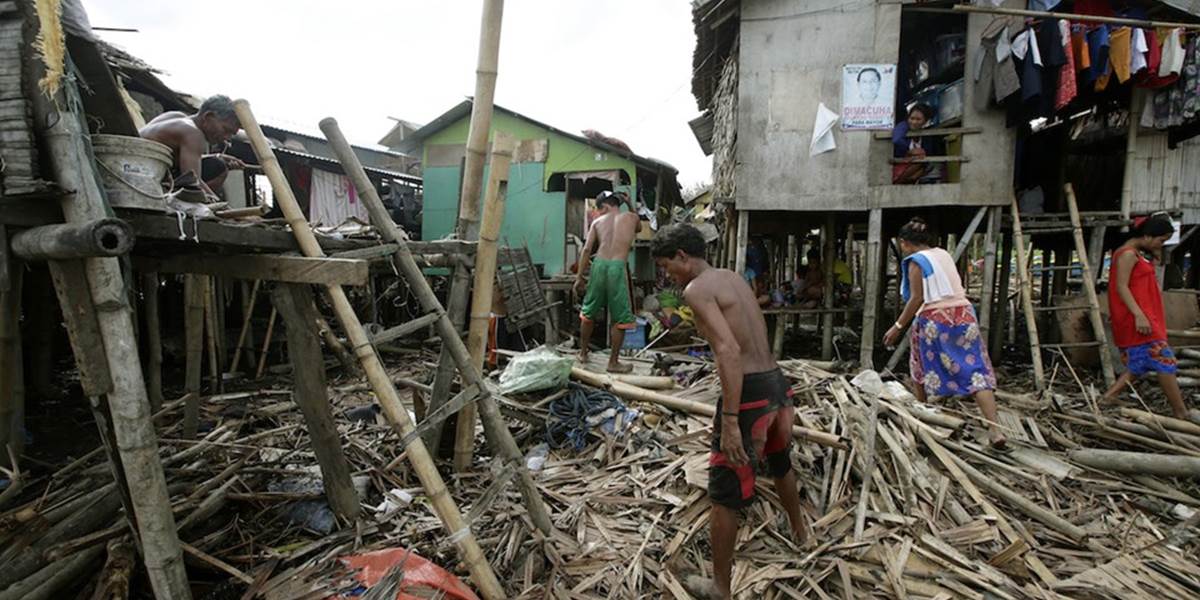 Tajfún Rammasun na Filipínach si vyžiadal už 60 obetí na životoch