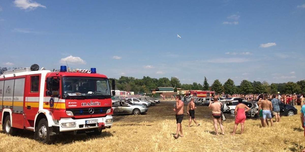 Požiar 56 áut pri kúpalisku Vincov les: Policajný pes vylúčil extrémne horľaviny!