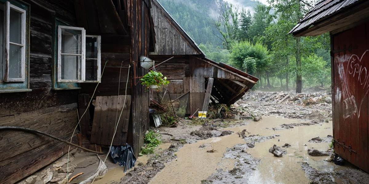 Búrky a záplavy na Slovensku spôsobili škody za desaťtisíce eur!
