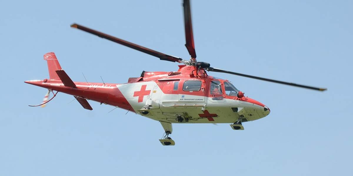 Nehoda troch áut na D1 pri Trnave: Zasahovala vrtuľníková záchranná služba!