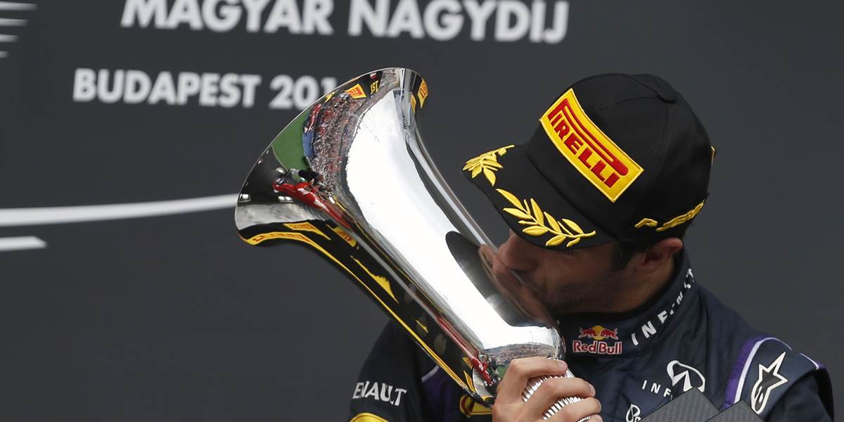 F1: Ricciardo víťazom VC Maďarska
