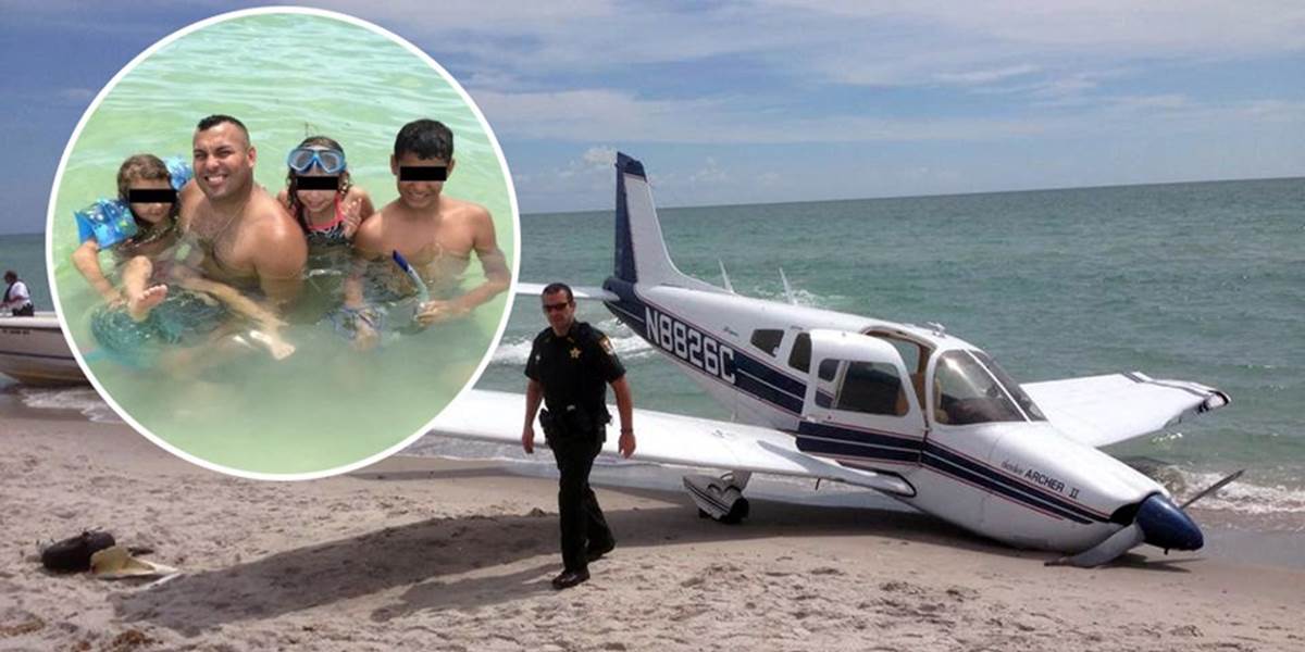 Lietadlo núdzovo pristálo na pláži: Zabilo otca troch detí, okoloidúca dostala infarkt!