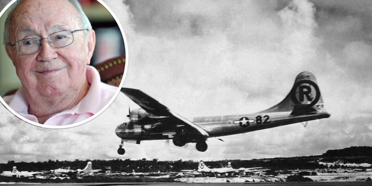 Zomrel posledný člen posádky, ktorá zhodila bombu na Hirošimu