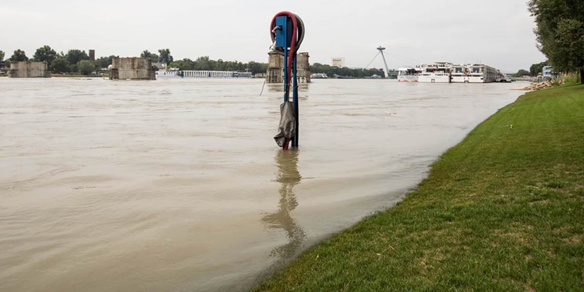 Na Dunaji sa blíži záplavová vlna, od 18.00 h platí 1. stupeň výstrahy